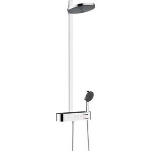 Coloana de dus Hansgrohe Pulsify S 260 2jet cu baterie termostatata ShowerTablet Select 400 crom imagine