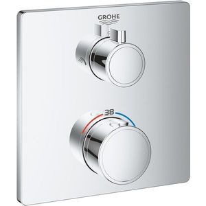 Baterie cada - dus termostatata Grohe Grohtherm cu montaj incastrat necesita corp ingropat crom imagine