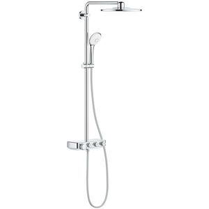 Coloana de dus Grohe Euphoria SmartControl System 310 Duo cu baterie termostatata crom imagine