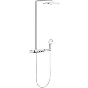 Coloana de dus Grohe Rainshower System SmartControl Duo 360 cu baterie termostatata moon white imagine