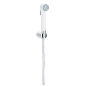 Set de dus igiena intima Grohe Tempesta-F Trigger Spray 30 cu agatatoare si furtun 125cm 5.7 l/min crom-alb imagine