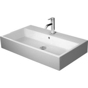 Lavoar Duravit Vero Air 80x47cm WonderGliss alb imagine