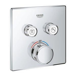 Baterie cada - dus termostatata Grohe Grohtherm SmartControl montaj incastrat necesita corp ingropat crom imagine