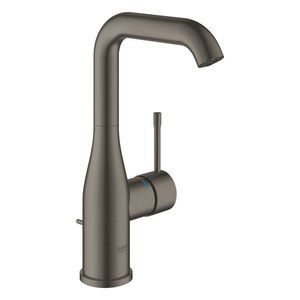 Baterie lavoar Grohe Essence L ventil pop-up brushed hard graphite imagine