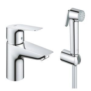 Baterie lavoar Grohe Start Edge S cu dus tip bideu pentru igiena intima crom imagine