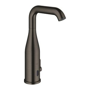 Baterie lavoar Grohe Essence E electronica alimentare cu baterie brushed hard graphite imagine