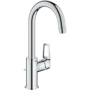 Baterie lavoar Grohe BauLoop New L ventil pop-up crom imagine