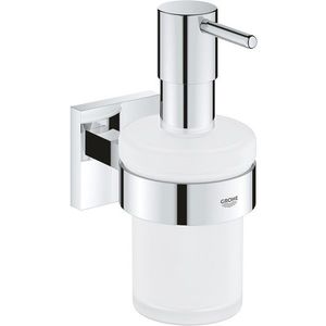 Dozator sapun Grohe Start Cube cu suport de perete crom imagine