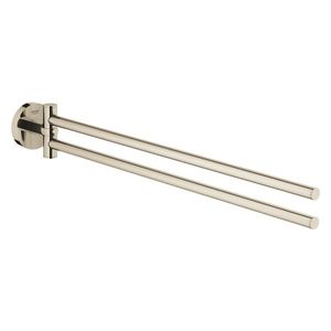 Suport dublu prosop Grohe Essentials 44cm polished nickel imagine