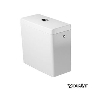 Rezervor asezat Duravit Starck 3 cu mecanism Dual-Flush alimentare laterala imagine