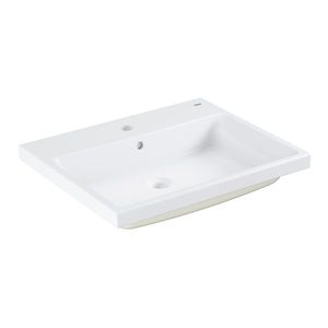 Lavoar Grohe Cube Ceramic 60x49cm montare in blat PureGuard alb imagine