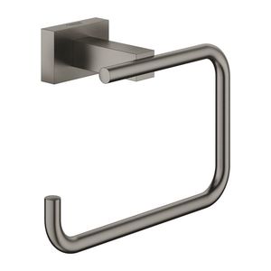 Suport hartie igienica Grohe Essentials Cube brushed hard graphite imagine