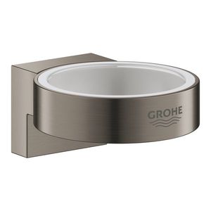 Suport de perete pentru pahar Grohe Selection brushed hard graphite imagine