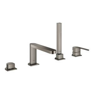 Baterie cada Grohe Plus din 4 elemente montare pe cada brushed hard graphite imagine