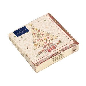 Set servetele hartie Villeroy & Boch Winter Specials C-Napkin Bakery Xmas Tree 25x25cm imagine