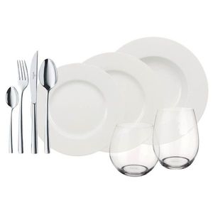 Set servire Villeroy & Boch Wonderful World White 4 Friends 36 piese imagine