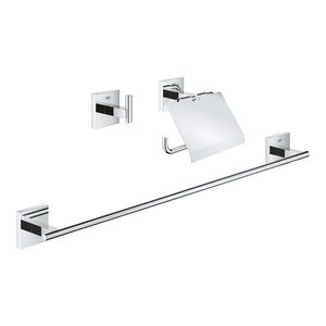 Set accesorii Grohe Start Cube Guest 3-in-1 crom imagine