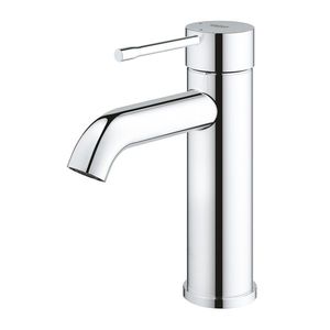 Baterie lavoar Grohe Essence S ColdStart ventil click-clack crom imagine