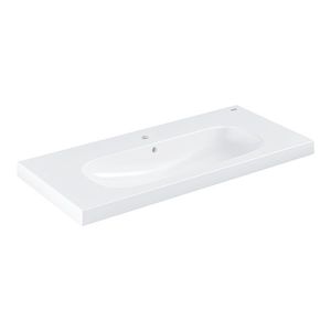 Lavoar Grohe Euro Ceramic 100cm montare pe mobilier PureGuard alb imagine