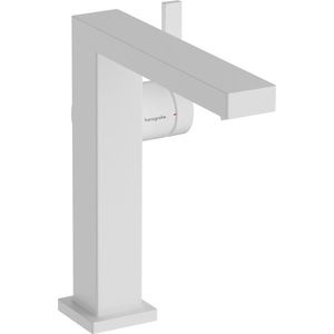 Baterie lavoar Hansgrohe Tecturis E 150 Fine CoolStart ventil click-clack alb mat imagine