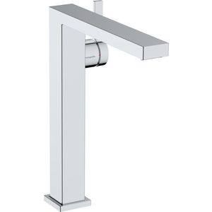 Baterie lavoar Hansgrohe Tecturis E 240 Fine pentru lavoare tip bol CoolStart ventil click-clack crom imagine