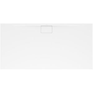 Cadita de dus rectangulara Villeroy & Boch Architectura MetalRim 120x90cm alb imagine