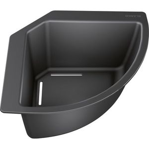 Cos de colt pentru chiuveta Blanco 215x215mm negru imagine