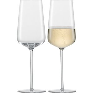 Set 2 pahare sampanie Zwiesel Glas Vervino cristal Tritan 348ml imagine