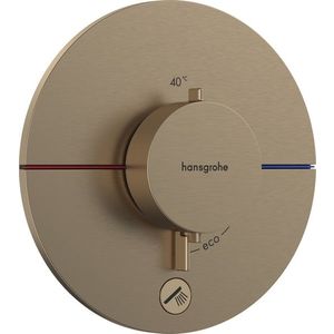 Baterie dus termostatata Hansgrohe ShowerSelect Comfort S cu montaj incastrat necesita corp ingropat bronz periat imagine