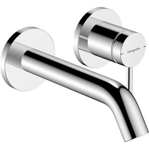 Baterie lavoar Hansgrohe Tecturis S cu pipa 165mm montaj incastrat necesita corp ingropat crom imagine