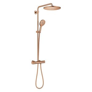 Coloana de dus Grohe Rainshower SmartActive 310 cu baterie termostatata warm sunset imagine