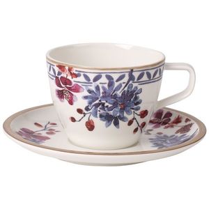 Ceasca si farfuriuta cafea Villeroy & Boch Artesano Provencal Lavendel 0.25 litri imagine