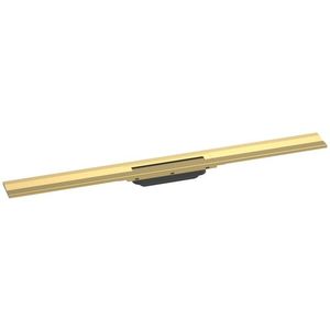 Capac rigola de pardoseala Hansgrohe RainDrain Flex 90cm montaj la perete gold optic lustruit imagine