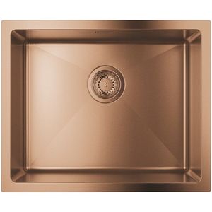 Chiuveta bucatarie Grohe K700U 60 540x440mm montare sub blat inox brushed warm sunset imagine