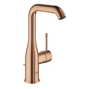 Baterie lavoar Grohe Essence L ventil pop-up warm sunset imagine