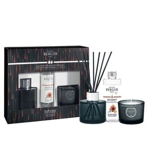 Set Maison Berger mini Duo Variation Gris cu difuzor parfum 80ml + lumanare parfumata 80g Velours d\'Orient imagine