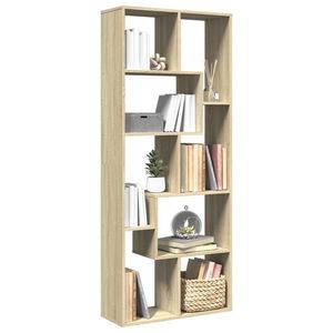 vidaXL Bibliotecă/separator cameră stejar sonoma 67x25x161, 5 cm lemn imagine