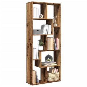 vidaXL Bibliotecă/separator cameră lemn vechi 67x25x161, 5 cm lemn imagine