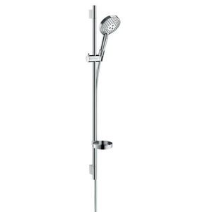 Set de dus Hansgrohe Raindance Select S 240 PowderRain cu para 3 jeturi furtun si bara de dus 90cm imagine