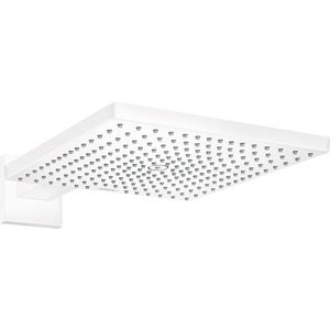 Palarie de dus Hansgrohe Raindance E 300 Air si brat de perete 390mm alb mat imagine