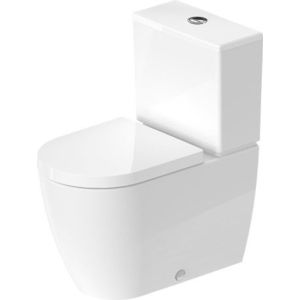 Vas WC Duravit Me By Starck back-to-wall 37x65cm pentru rezervor asezat imagine