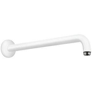 Brat de perete Hansgrohe 389 mm alb mat imagine