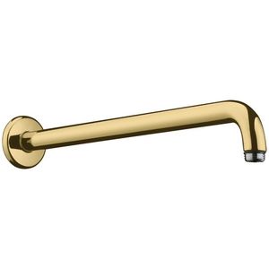 Brat de perete Hansgrohe 389 mm gold optic lustruit imagine