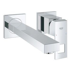 Baterie lavoar Grohe Eurocube M din 2 elemente de perete crom imagine