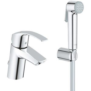 Baterie lavoar Grohe Eurosmart New S size, cu dus pentru igiena intima, fara ventil imagine