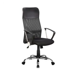 Scaun de birou ergonomic Bedora Lotte, Mesh, Negru imagine