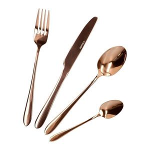 Set tacamuri 16 piese Abele, Homla, inox tip 430, bronz imagine