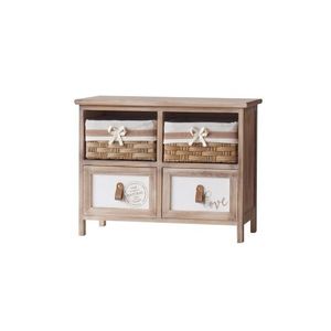 Comoda lata Joey, Bedora, MDF, lemn, 54x28x42.5 cm imagine