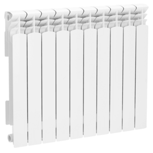 Radiator din aluminiu KFA Armatura ALPHA 10 elementi, inaltime 600 mm, 10 ani garantie imagine