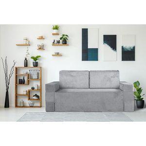 Canapea multifunctionala Smart 2 in 1, 177x80x70 cm, Grey imagine